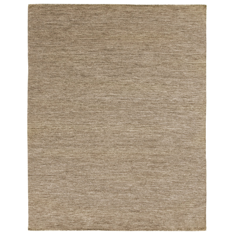 Exquisite Rugs Handwoven Wool Brown Area Rug Wayfair.ca